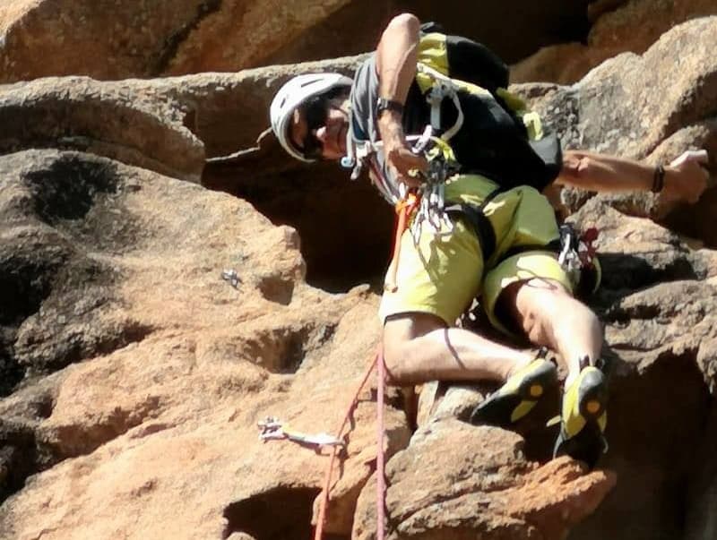 Escalade dans le massif de Bavella en Corse